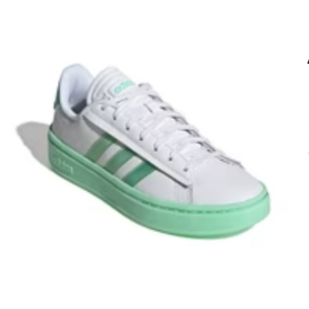 Adidas Grand Court Alpha Green & White